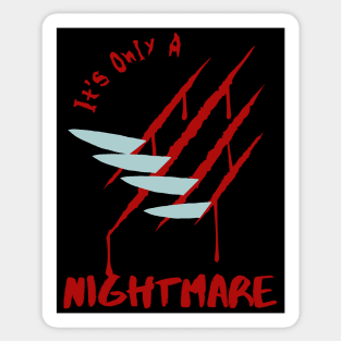 It's Only a Nightmare - Claws Halloween Sticker